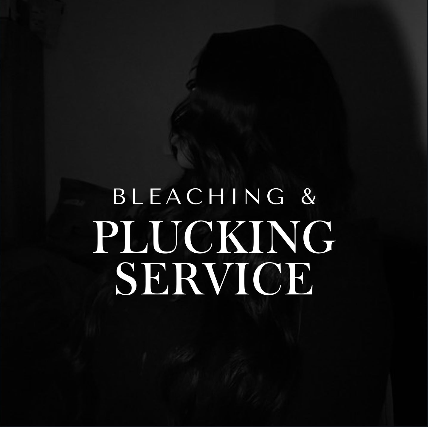 Bleached knots & plucking service