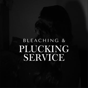 Bleached knots & plucking service